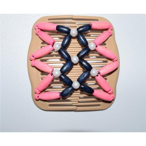 20pcs/lot fashion pink dark blue pearl beautiful luxury magic comb free shipping 2019