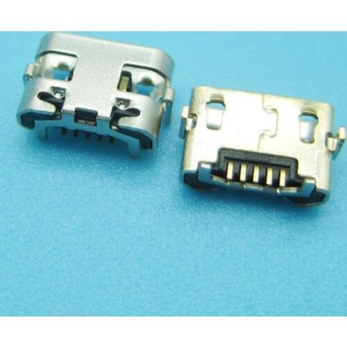 200pcs for Huawei Y6 II Compact LYO-L01 New Mini Micro USB DC Charging Socket Port Connector power plug dock