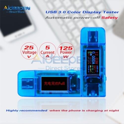 24 in 1 USB Tester DC Power Meter Digital Voltmeter Current Volt Meter Power Bank Wattmeter Voltage Tester Doctor Detector