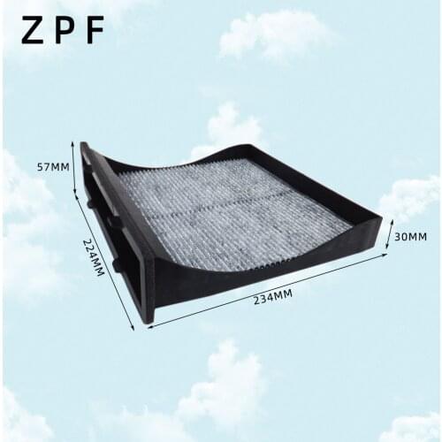 Wholesale CUK22004 Factory Outlet X7288-FG000 Activated Carbon Cabin Air Filter WIX24030 for SUBARU 23.4*22.4*5.7cm WP2032