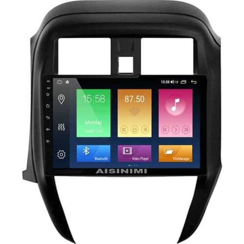 AISINIMI Android 10 Car Dvd Player navigation For NISSAN Sunny 2015-2019 car radio Car Audio Gps Multimedia Stereo Monitor