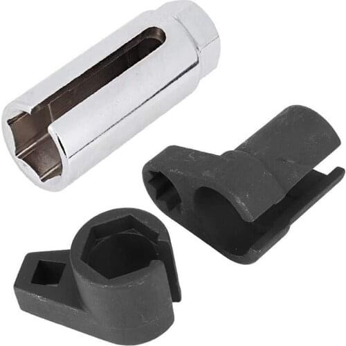 3Pcs Oxygen Sensor Assembly Tool Set Sleeve Socket Wrench Remover Installer Kit Auto Repair Tools
