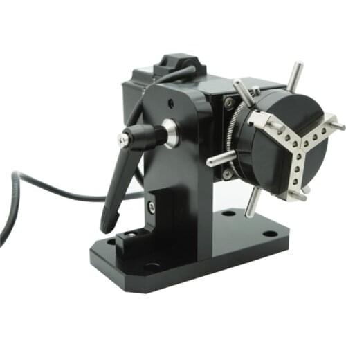 Laser Marking Engraving Machine Rotate Fixture 50mm Chuck Plate Work Table Spring Fixture Easy to Operate