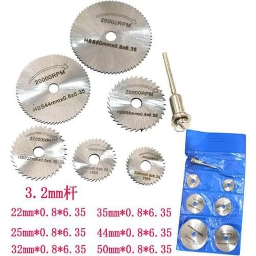 Metal HSS Circular Saw Blade High Speed Steel Woodworking Cutting Discs For Dremel Rotary Tool Durable Quality
