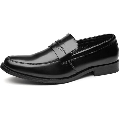 Top Quality Men Loafers Shoes Slip-On Formal Casual Business Genuine Leather Size 39-45