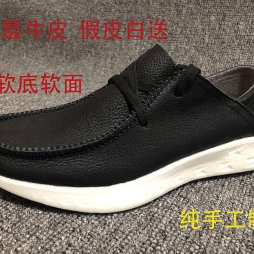 Top Mens Shoes Leather Shoes Casual Zapatillas Hombre Chaussure Homme