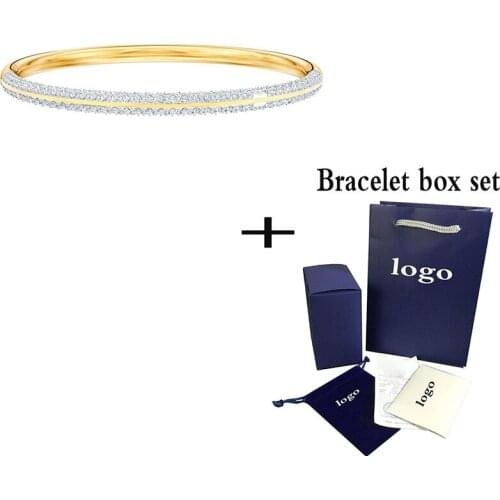 2019 New Fashion Bracelet Elegant Simple Shiny Crystal Ms. Jewelry Gift for Mom and Girlfriend Romantic Luxury