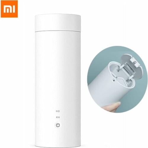 Original Viomi Thermos Electric Kettle Travel Smart Cup 400ML Electric Heating Bottle Stainless Steel Water Bottle Thermal Flask