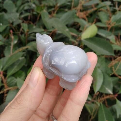 Stunning Rainbow Fluorite Bat Healing Crystal Quartz Totem