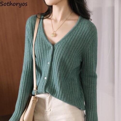 Женские вязаные кардиганы Sothoryos China At AliExpress