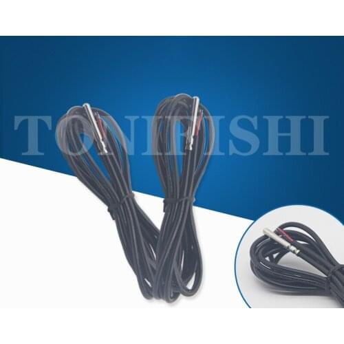 10K B3950 1% NTC temperature probe 4x30mm stainless steel roll groove temperature sensor