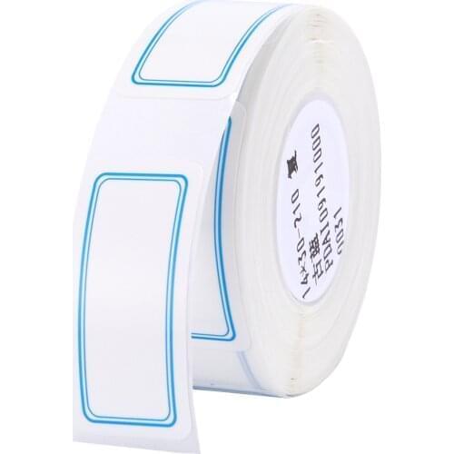 Thermal Printing Label Paper Barcode Price Size Name Blank Labels Waterproof Tear Resistant 14*30mm 210 sheets/roll for Home