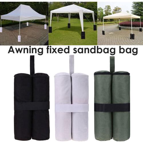 Hot 1PC Outdoor Camping Tent Sand Bag Canopy Weights SandBag 420D Oxford Windproof Fixing Sandbag Tents Leggings Accessories