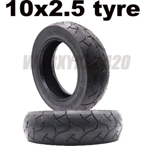 10 inch Pneumatic 10x2.50 HOTA Tire fits Electric Scooter Balance Drive Bicycle Tyre 10x2.5 inflatable Tyre