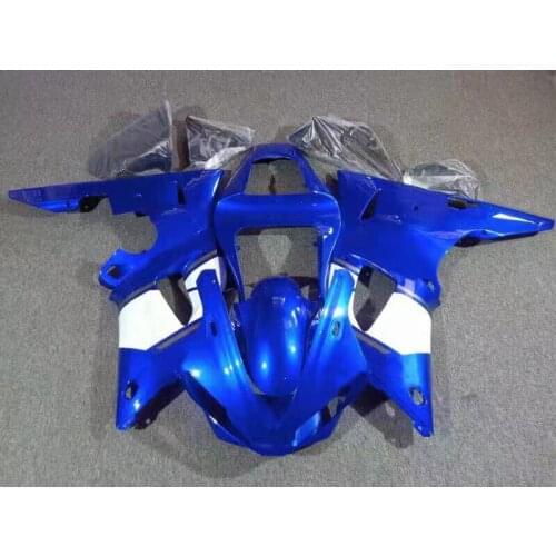 2021 WHSC Customized Motorcycle Fairing Kit For YAMAHA R1 2004 blue