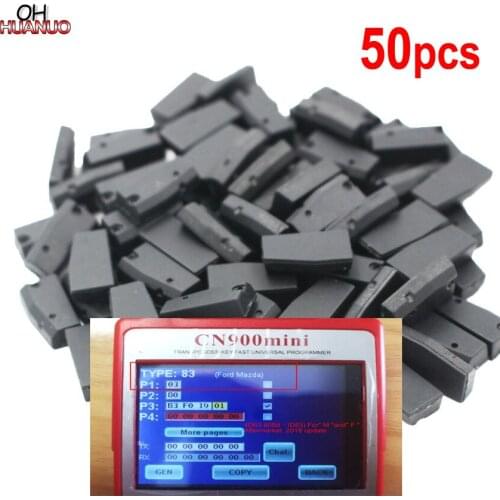 50 PCS/LOT, Auto Transponder Chip 4D63 80BITS Ceramic Car Chip Blank Key Chip For Ford For Mazda