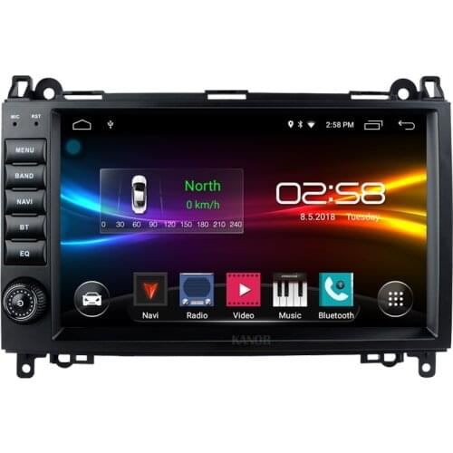 9 inch In dashboard android 10.0 4core 1+16g car autoradio for mercedes benz b200 vito viano