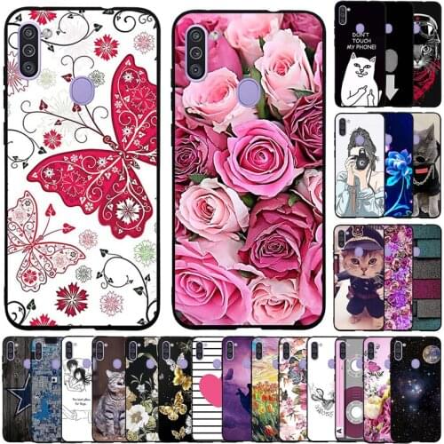 For Samsung Galaxy A11 Case Cover Soft Silicone Thin TPU Back Cover For Fundas Samsung Galaxy M11 M115F M115 Phone Case Etui