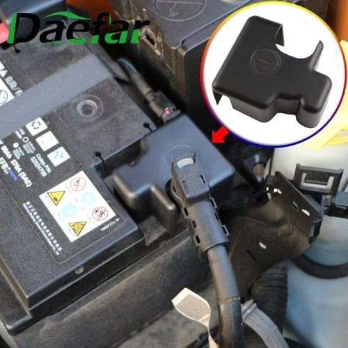 Daefar Car Battery Protection Cover ABS Battery Negative Protective Car Cover Cap For Jeep Renegade 2015 - 2019 Accessories