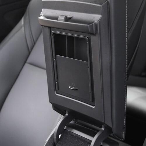 For Tesla Model 3 Armrest Box Storage Box Modification Car Central Control Box Central Storage Box Armrest Box Hidding Storage