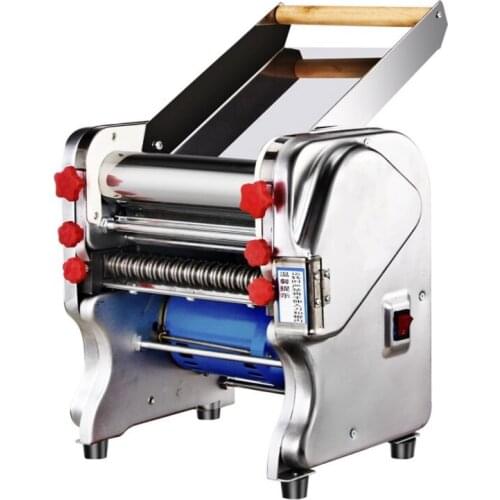 FKM240 electric dough sheeter for household/commercial stainless steel noodle maker dough roller presser machine