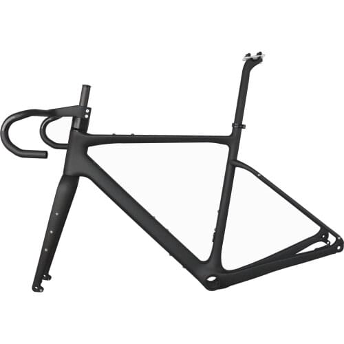 2021 all inner cable disc gravel frame super light T1000 Gravel Bike Frame GR044 , Bicycle GRAVEL frame factory deirect sale