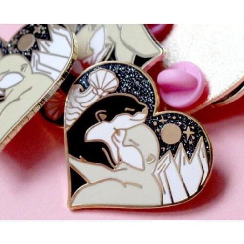 Creative Pop-Enamel Pin Lapel Badges Brooch Funny Fashion Jewelry