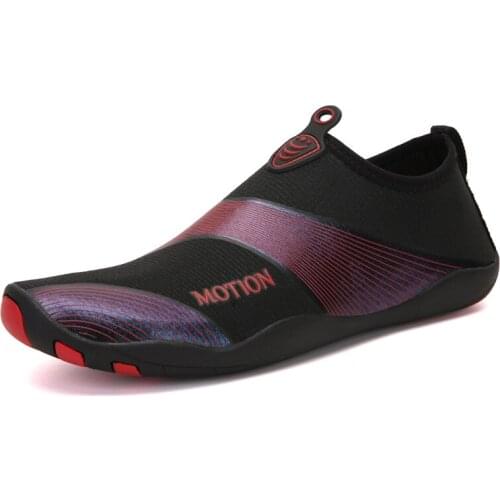 2021 Summer Unisex Swimming Fitness Upstream Beach Water Sport Shoes Couple Slip on Barefoot Sock Sneakers Footwear Aqua Shoes