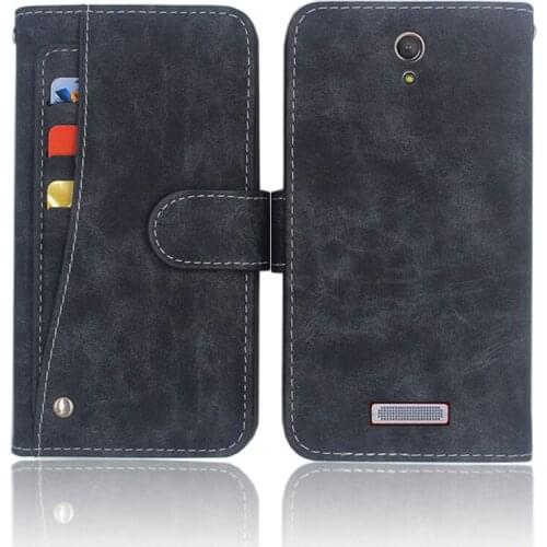 Hot! Highscreen Fest Pro Case High quality flip leather phone bag cover Case For Highscreen Fest Pro with Front slide card slot