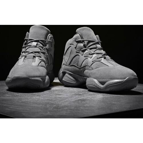 2019 new winter men shoes sneakers fashion trend high top casual man shoes Suede plus velvet to keep warm shoes Comfortable