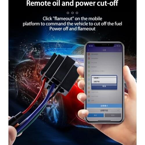 Relay GPS Tracker Car Anti-theft Remote Control GSM GPS Tracker Alarm Cut Off Fuel Car Motorcycle Positioning Tracker