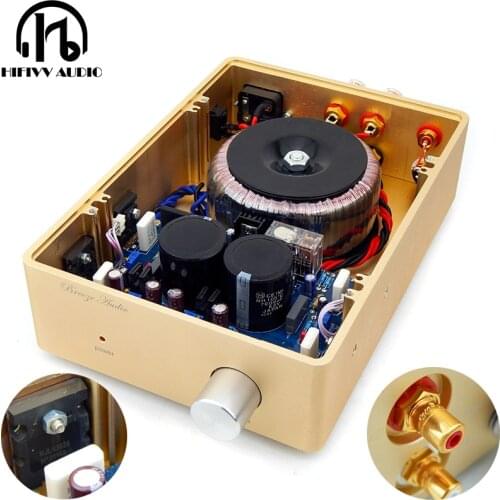 HIFI class A AUDIO Amplifier HDAM MJL4302 MJL4281 power AMP surpasses class D amplifier Very sweet voice