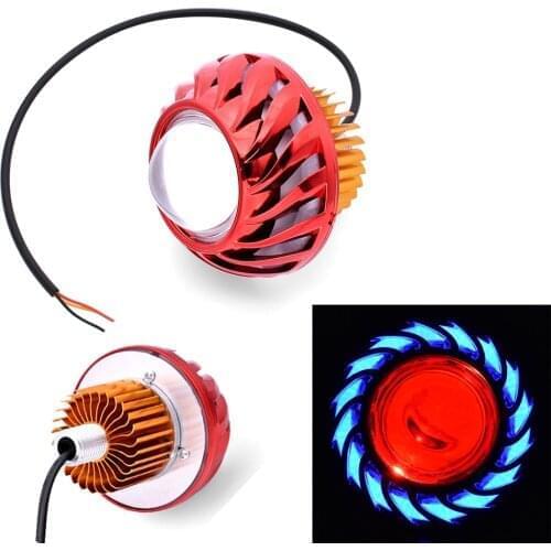 Universal Motorcycle Headlight 12V Angel Devil Eye Auxiliary Fog Lamp For Suzuki TL1000 TL1000S tl 1000 GS1000 GS500E GSX250