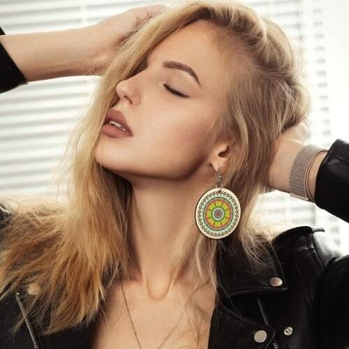 1 Set Jewelry Making DIY Crafts Unfinished Wooden Earrings Blanks with Ear Hooks Opening Ring Teardrop Pendants