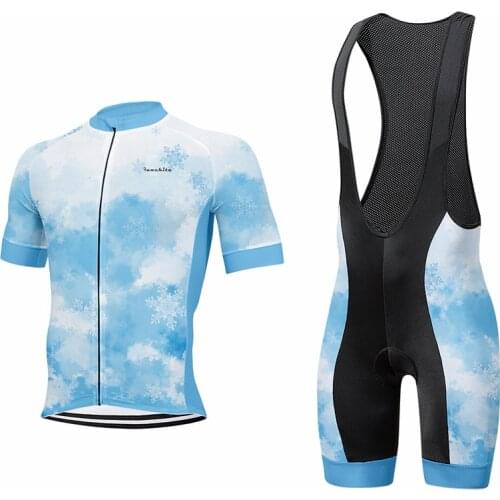 2021 Mens Summer Cycling Jersey Shirts Maillot Ciclismo Shorts Sleeve Pants Quick Dry Downhill MTB Bike Clothing Sets Wear