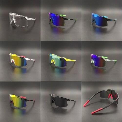 2021 UV400 Cycling Glasses Men Women Sport Running Fishing Goggles MTB Road Bike Sunglasses Male Bicycle Eyewear Rimless Lenses