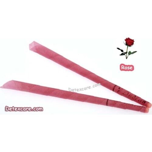 204 pcs/lot Smoke free rose aroma indian ear candles, with CE qualified for ear care