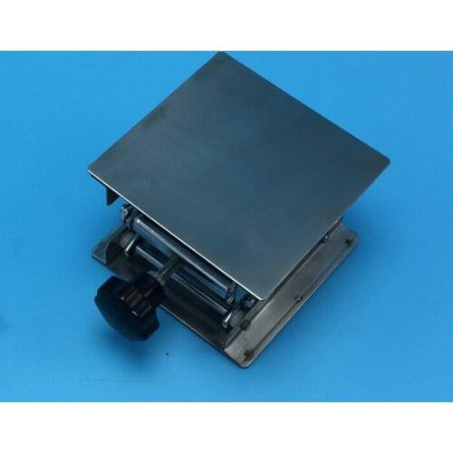 4X4'' ,100 X 100 X 150mm Stainless steel table, Lab-Lift Lifting Platforms Lab Scissor Stand Rack laboratory instrument,1 PC