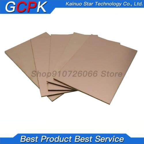 5pcs FR4 PCB 7x10cm 7*10 Single Side Copper Clad plate DIY PCB Kit Laminate Circuit Board igmopnrq