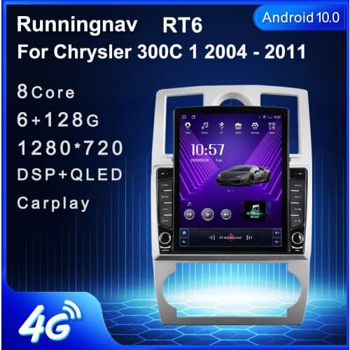 9.7" Android 10.1 For Chrysler 300C 1 2004 - 2011 Tesla Type Car Radio Multimedia Video Player Navigation GPS RDS no dvd
