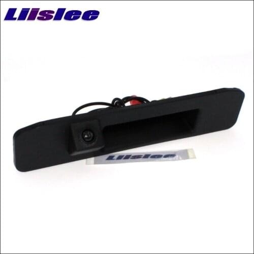 LiisLee Car Rear View Camera Instead of Original Factory Trunk Handle For Mercedes Benz ML M Class MB W166 Night Vision Backup