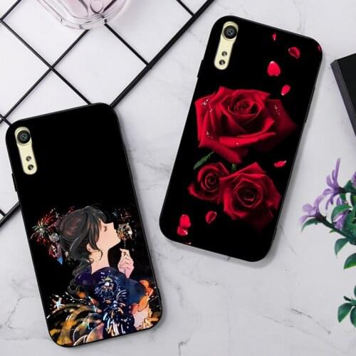 For Sony Xperia XZ F8331 SO-01J Case Silicone TPU Painting Coque Phone Case Back Cover for Sony Xperia XZs G8232 SO-03J