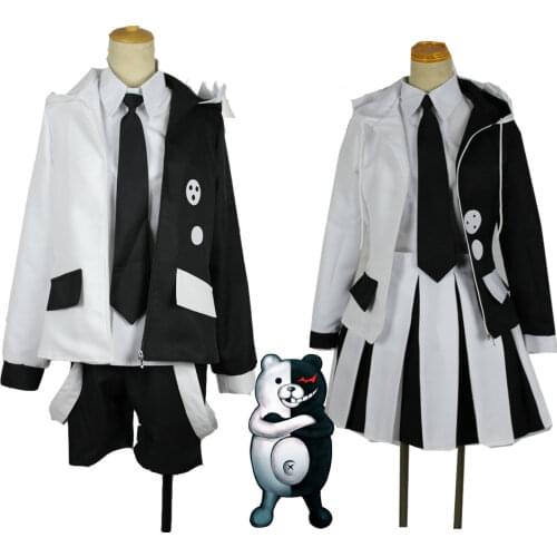 Danganronpa 2 The End Of Hope College The Cold Blooded Monokuma Cosplay Costumes