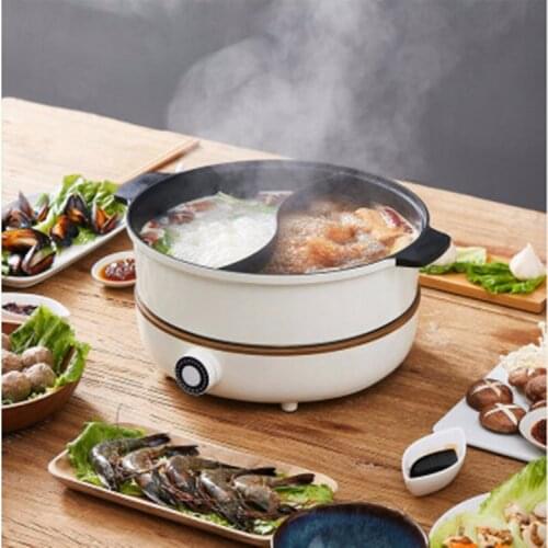 Household Electric Heating Pot 220V Induction Cooker 2100W Separate Heating Plate Detachable Induction Hot Pot slow