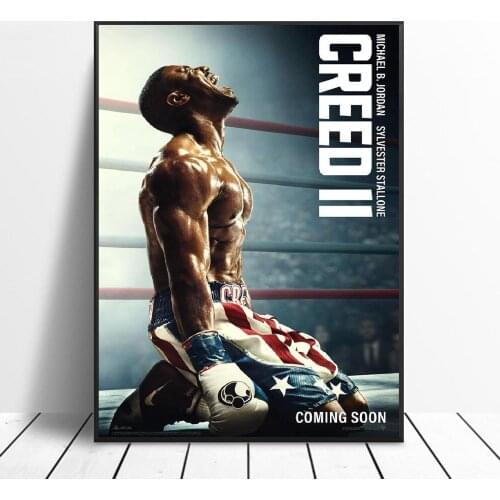 Creed II Art Poster Bedroom Decorative Silk Fabric Cloth Print No Frame
