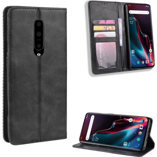 For OnePlus 7 Pro Case Premium Leather Wallet Leather Flip Case For OnePlus 7 Pro 1+7 Pro Oneplus7 Pro Case