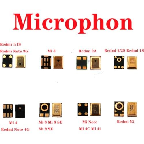 Lotusjuin Microphones For Xiaomi Redmi 9 Phones