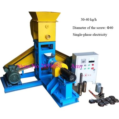 30-40kg/h dry pet food pellet making extruder equipment pet food processing machine dog food extrusion machine