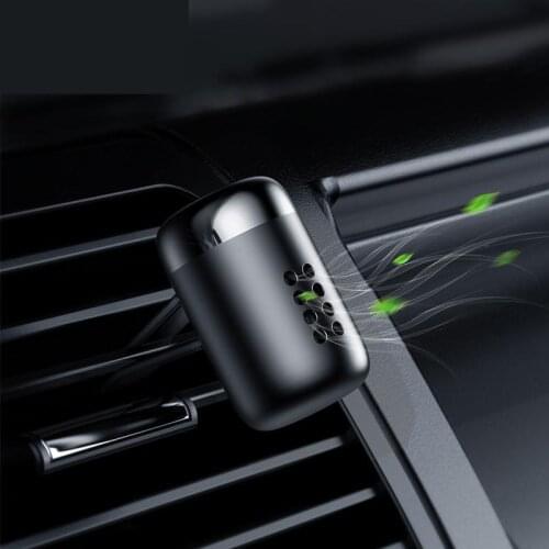 Metal car perfume, air freshener, scented solid, used for car vent outlet freshener, air conditioner clip diffuser to send five