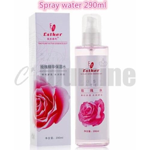 Rose Essence Skin Care Set Moisturizing Skin Toner Massage Cream Face Cream Foam Cleanser Scrubs